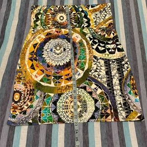 Salaam print tube skirt. NWOT. Woman-owned small business. Size L